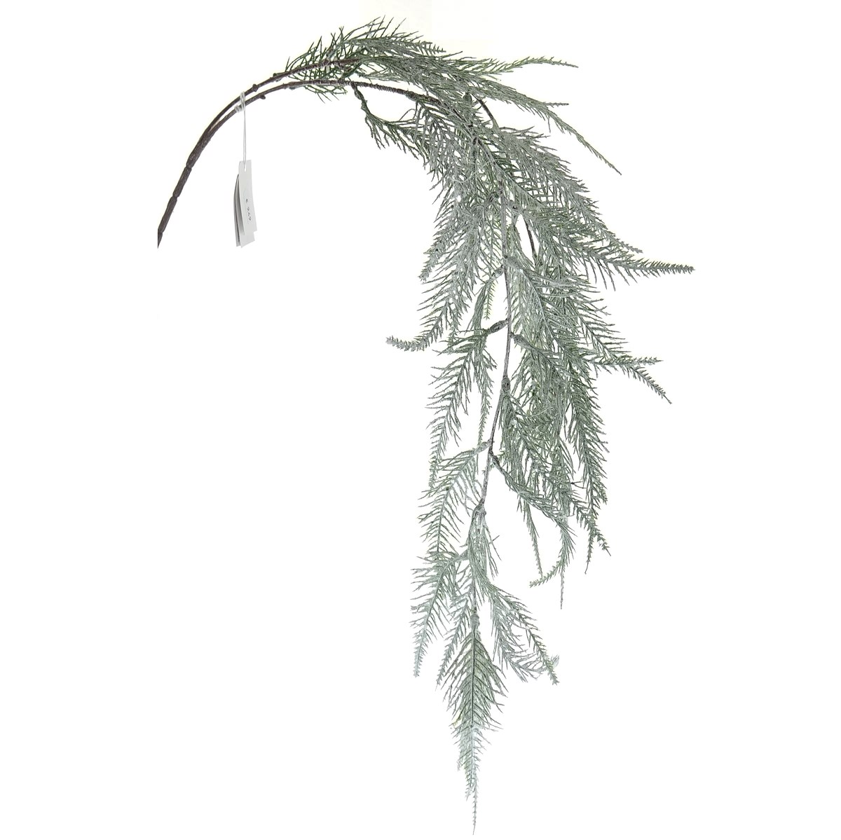 Gasper Weihnachtsdeko Farnzweig Grün Beschneit 101 Cm - Kunstpflanzen