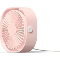 Würfelförmiger Usb-tischventilator, 3 Geschwindigkeitsstufen, Tragbar, Leise, Für Zuhause Oder Büro