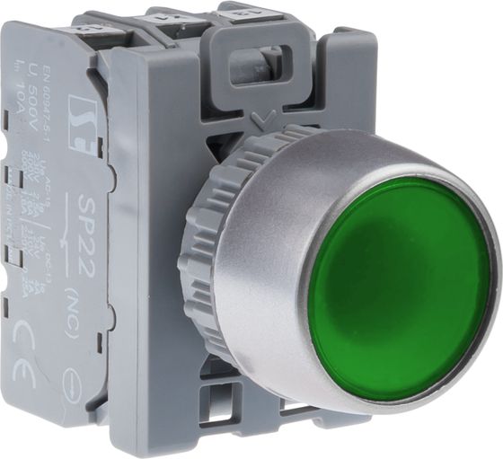 Bedieneinheit Spamel St22-klz-11-230-ledac Ip65 Selbstzurückstellend