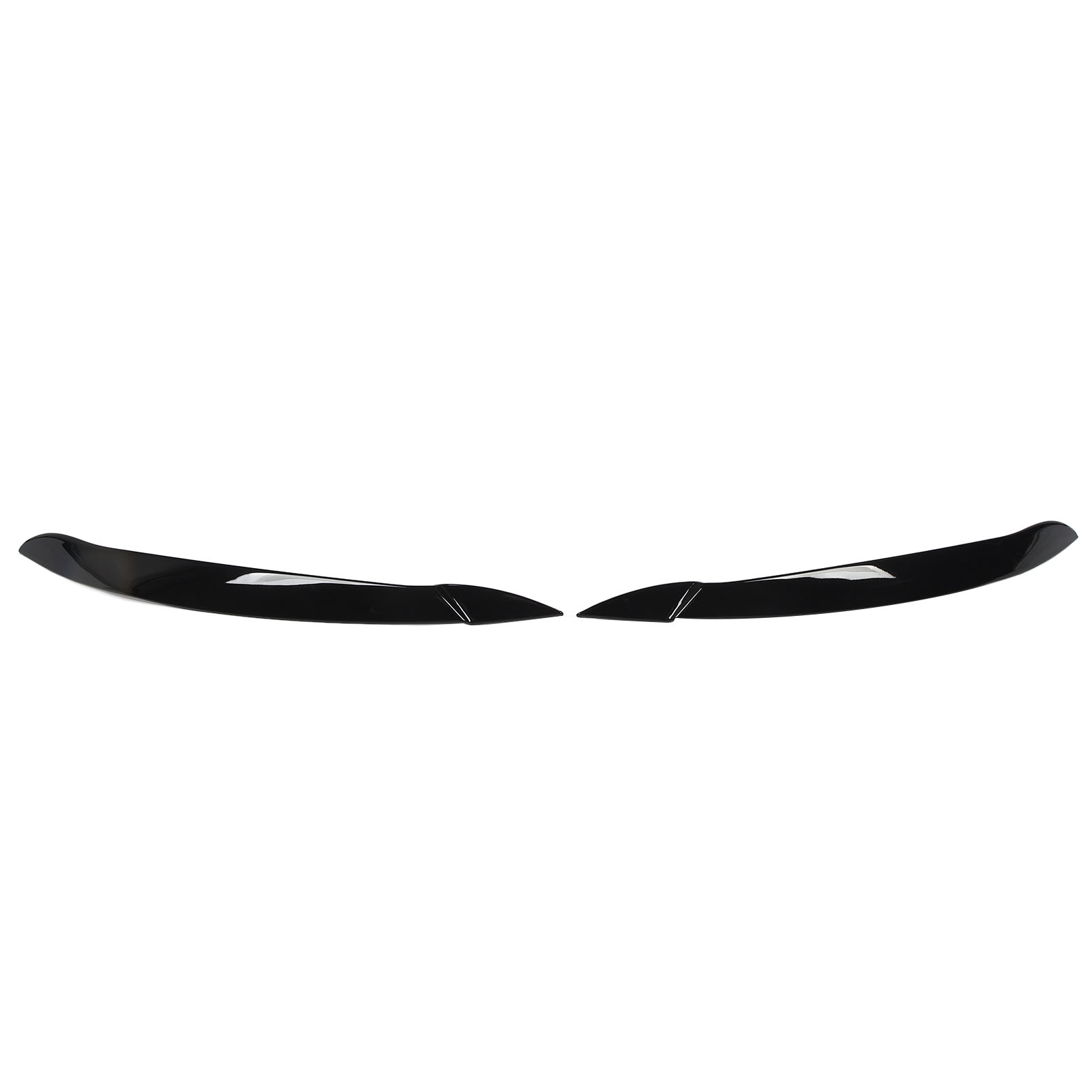 Paar Farbbeständige Scheinwerferblenden (links Und Rechts) Für Bmw X5 E70 (2008–2013), Glänzend Schwarz