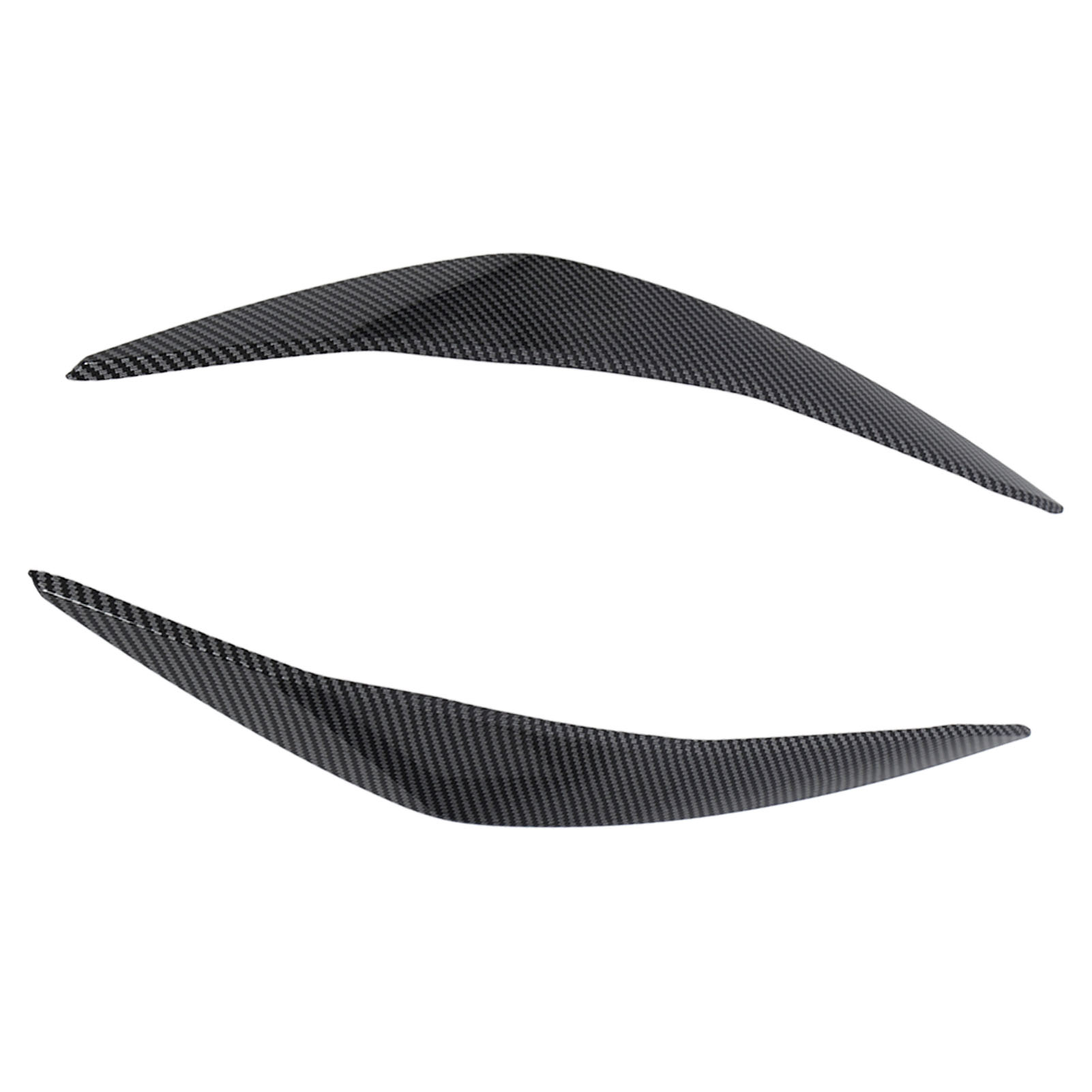 Stück – Linke Und Rechte Frontscheinwerferabdeckungen Für Bmw 5er F10 (vor-facelift, 2010–2013), Carbonfaser-optik