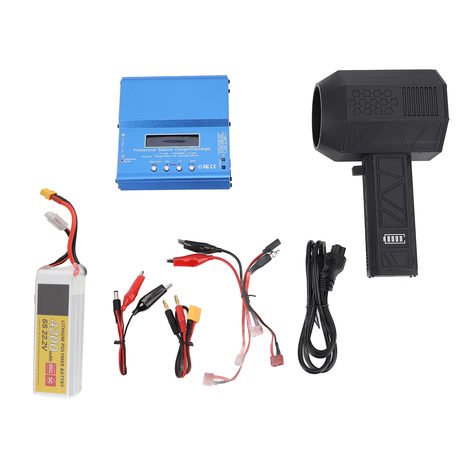 Kompakter, Extrem Leistungsstarker Und Vielseitiger Luftstrahlbläser Mit 4200 Mah Turbo-akku Und Einstellbarer Geschwindigkeit, Ideal Zum Reinigen Beim Camping Und Im Freien.