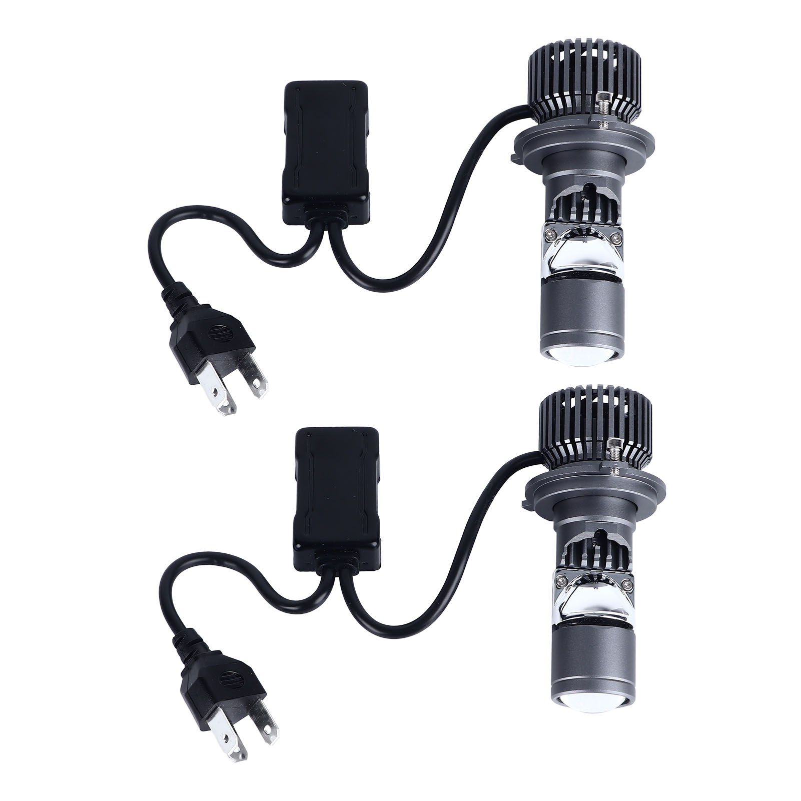 Led-scheinwerfer-set Für Autos, Ultrahell, 12v H4, 8000 Lm, Hohe Leistung, Fern-/abblendlicht Für Fahrzeuge