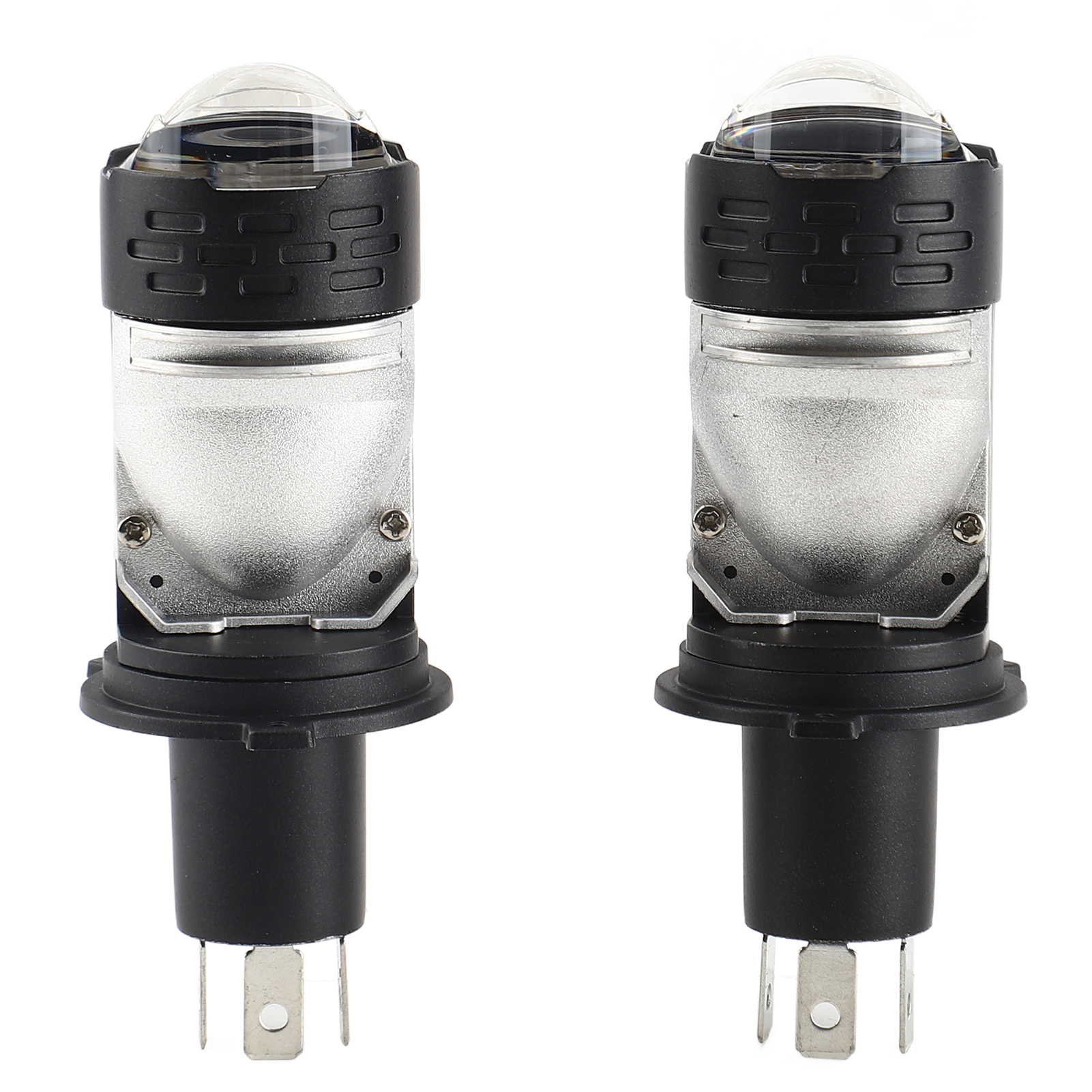 Packung Mit 2 H4 Led-lampen Für Autoscheinwerfer, Ip67 Wasserdicht, 6000k, 160w, 20000lm, Leistungsstarke Beleuchtung, Effiziente Wärmeableitung, Einfache Installation (plug And Play).