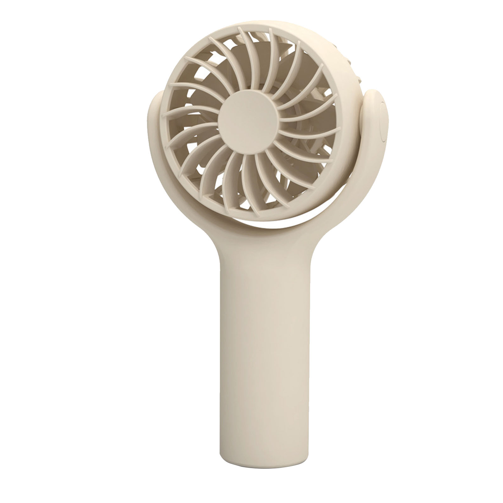 Mini-tragbarer Multifunktions-ventilator Mit Leisem Betrieb, 3 Einstellbaren Geschwindigkeitsstufen, Starkem Luftstrom, Kleiner Größe, Ideal Für Zuhause, Reisen Und Outdoor-aktivitäten (khaki).