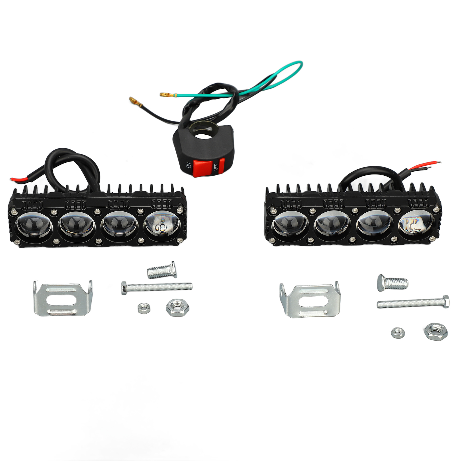 Zusätzliche Led-leuchten Für Motorräder, Stromversorgung Dc 9-80v, Ip68 Wasserdicht, Mini-led-scheinwerfer, Fahrscheinwerfer, Arbeitsscheinwerfer.