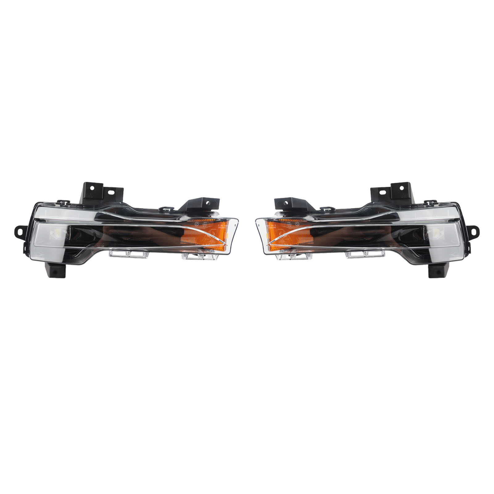 Paar Nebelscheinwerfer 1077391 00 E, Linker Und Rechter Led-nebelscheinwerfer Mit Tagfahrlicht (drl), Ersatz Für Tesla Model 3 2017-2023 (us-version).