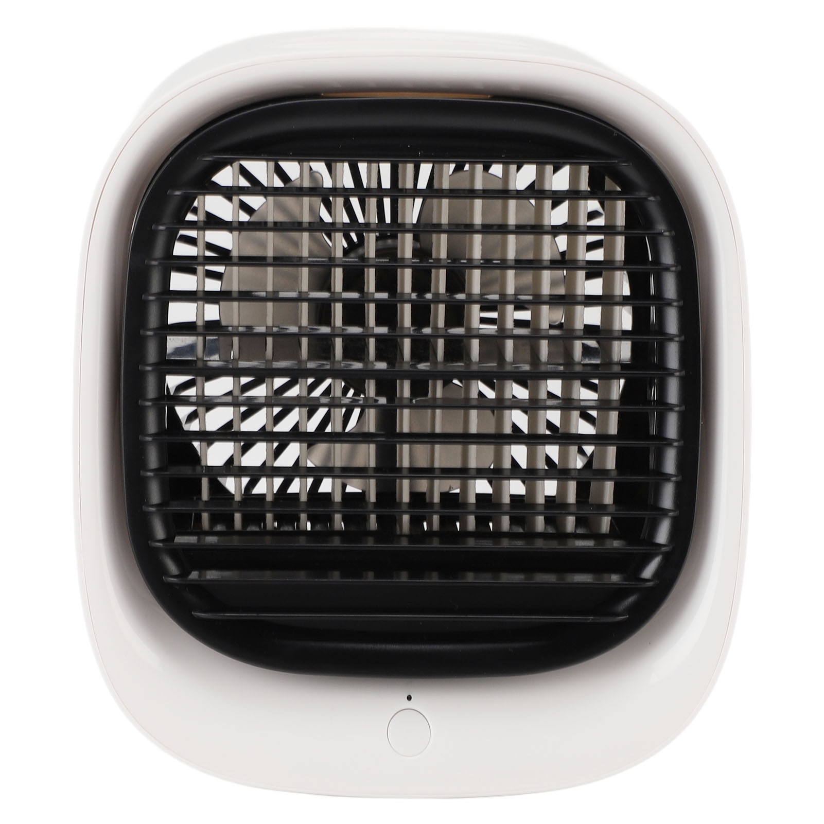 Tragbarer Tischventilator Mit Klimaanlage, 3 Geschwindigkeitsstufen, Usb-anschluss Und Eingebautem Nachtlicht Für Schlafzimmer Und Camping.