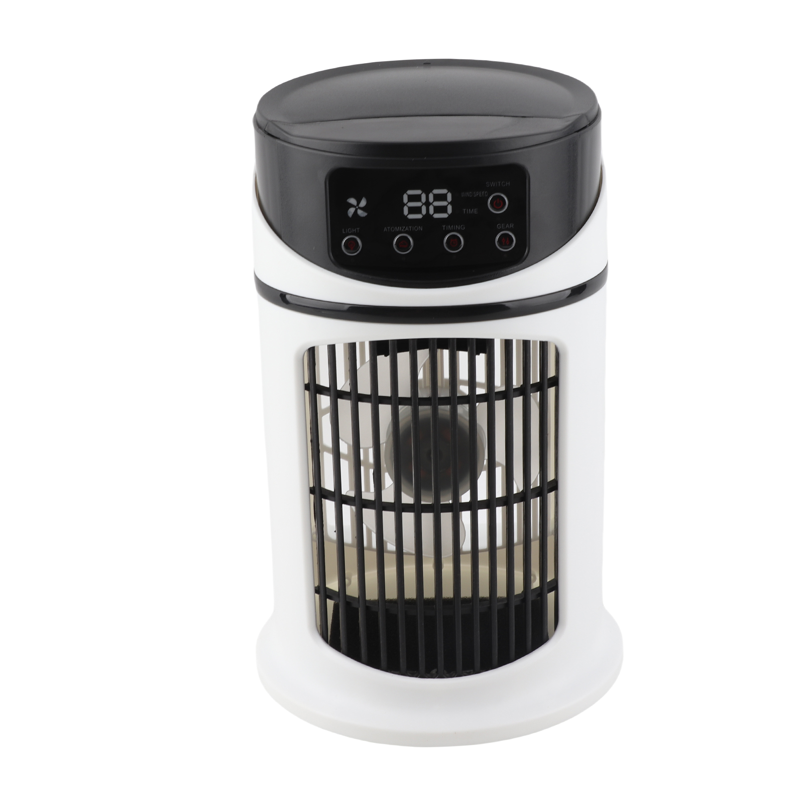Tragbarer Klimaventilator, Mini-verdunstungsluftkühler Mit Timer, Leise, Usb-betrieben, Für Büro Oder Schlafzimmer. Luftbefeuchter Für Schlafzimmer Oder Büro.
