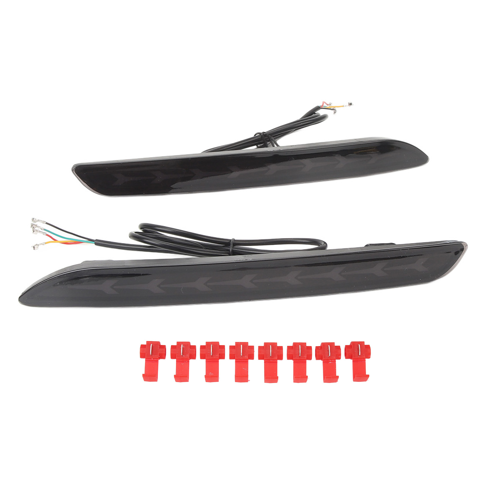 Wasserdichte Led-rückleuchten (links Und Rechts) Für Honda Accord 2023, Mit Blinkern Und Bremslichtern. Fischgräten-design Und Abgedunkelte Linsen.