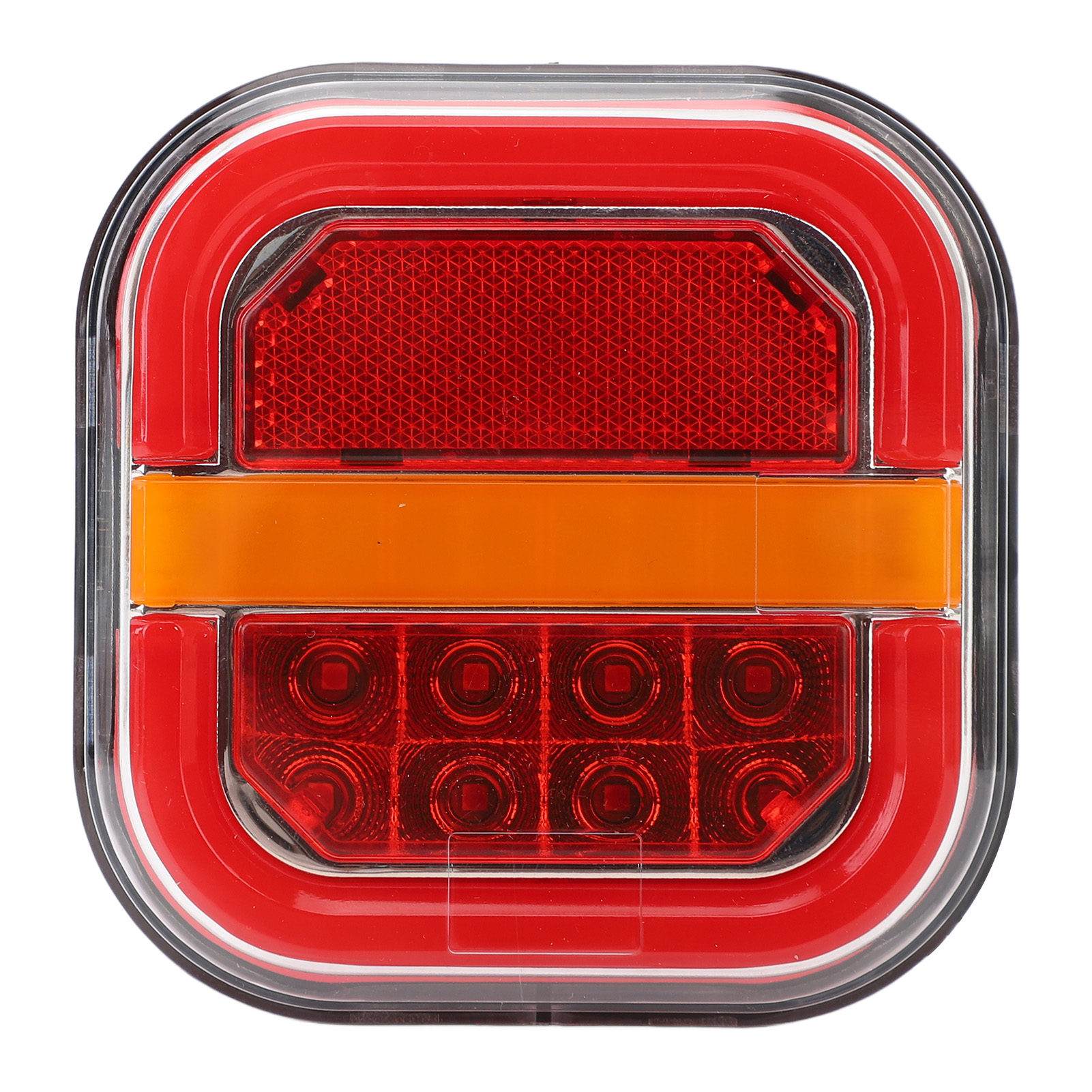 Wasserdichte 28-led-anhängerrückleuchte Mit Blinker, Parklicht, Rückfahrlicht Und Bremslicht Für Pkw Und Lkw (linke Seite).