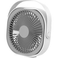 Mini-tischventilator Mit Batteriebetrieb, Tragbar, Kompakter Sommerventilator Für Zuhause Oder Büro
