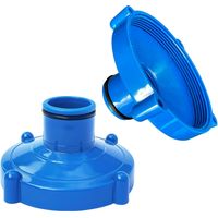 Stück Pool-saugschlauchadapter (80 Mm Auf 32 Mm) Für Saugschlauch
