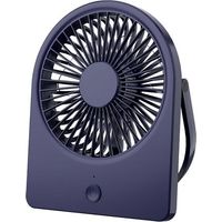 Usb-tischventilator, 8,9 Cm (3,5 Zoll) [starker Luftstrom, Extrem Leise], Kleiner Tischventilator Mit 3 Geschwindigkeitsstufen, Tragbarer Mini-ventilator Mit Usb-c-kabel – Aquaforge