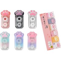 6 Stück Kawaii-korrekturstreifen In Katzenpfotenform, Mini-korrekturstreifen 5 Mm X 6 M, Büro- Und Schulbedarf Für Kinder, Niedliches Design – Ideal Als Geschenk Oder Für Den Täglichen Gebrauch