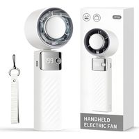 Neuer Tragbarer Mini-ventilator (2026), Wiederaufladbar, Klein, Für Den Handgebrauch, Als Tisch-, Nacken- Oder Faltbarer Ventilator, Kühlleistung Bis Zu 13 Stunden, Ideal Für Büro, Camping, Sport Und