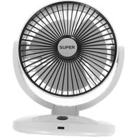 Tragbarer, Wiederaufladbarer Usb-ventilator, Kleiner Tischventilator Mit Luftzirkulationssystem Für Reisen Und Den Innenbereich