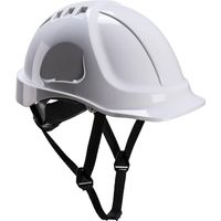 Leichter Schutzhelm Für Baustellen, Stoßfest (mit Doppelter Ohrschlaufe, Verstellbar Per Drehknopf).