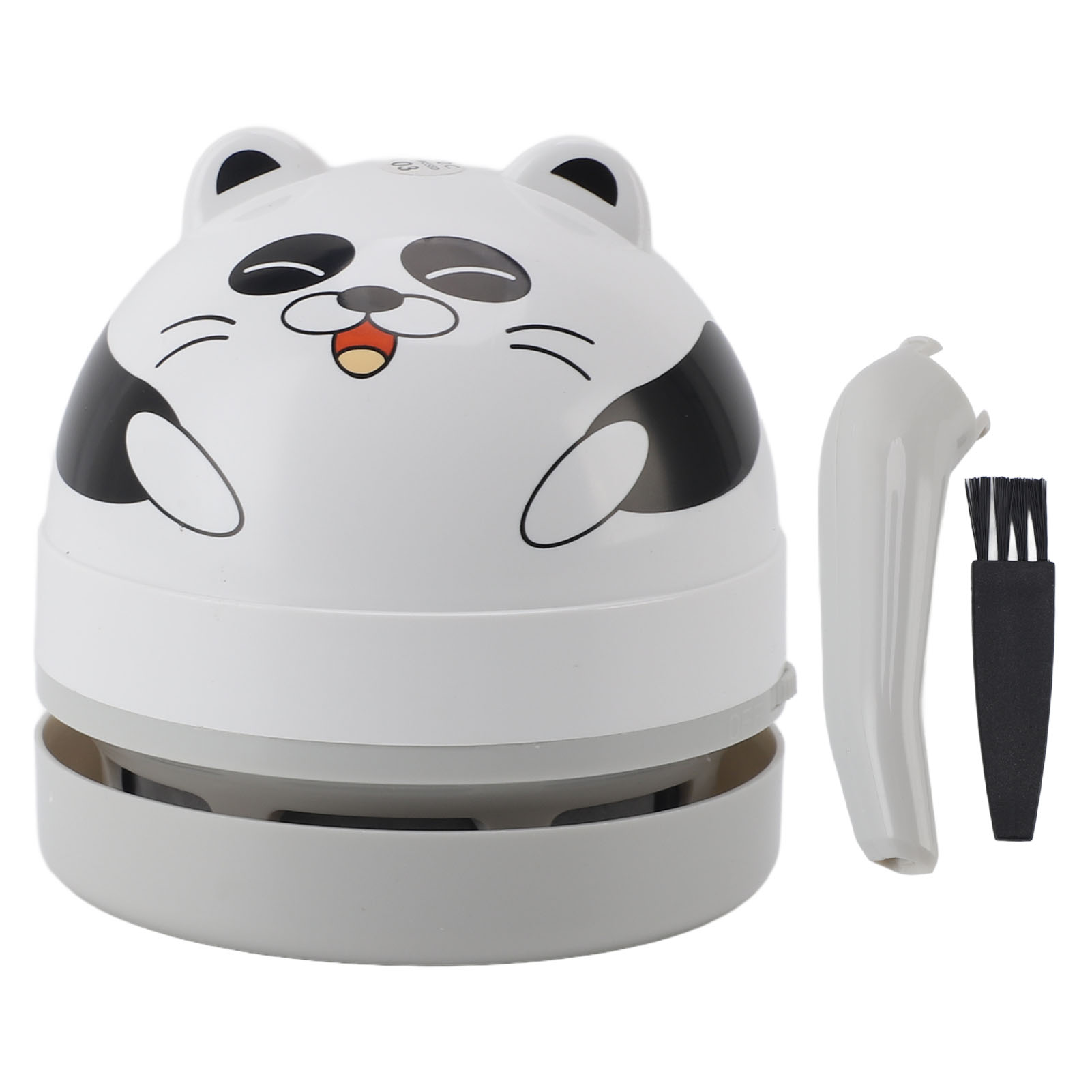 Panda Tischstaubsauger Mit Düse Und Reinigungsbürste, Mini-tischstaubsauger Für Computer Und Autokrümel