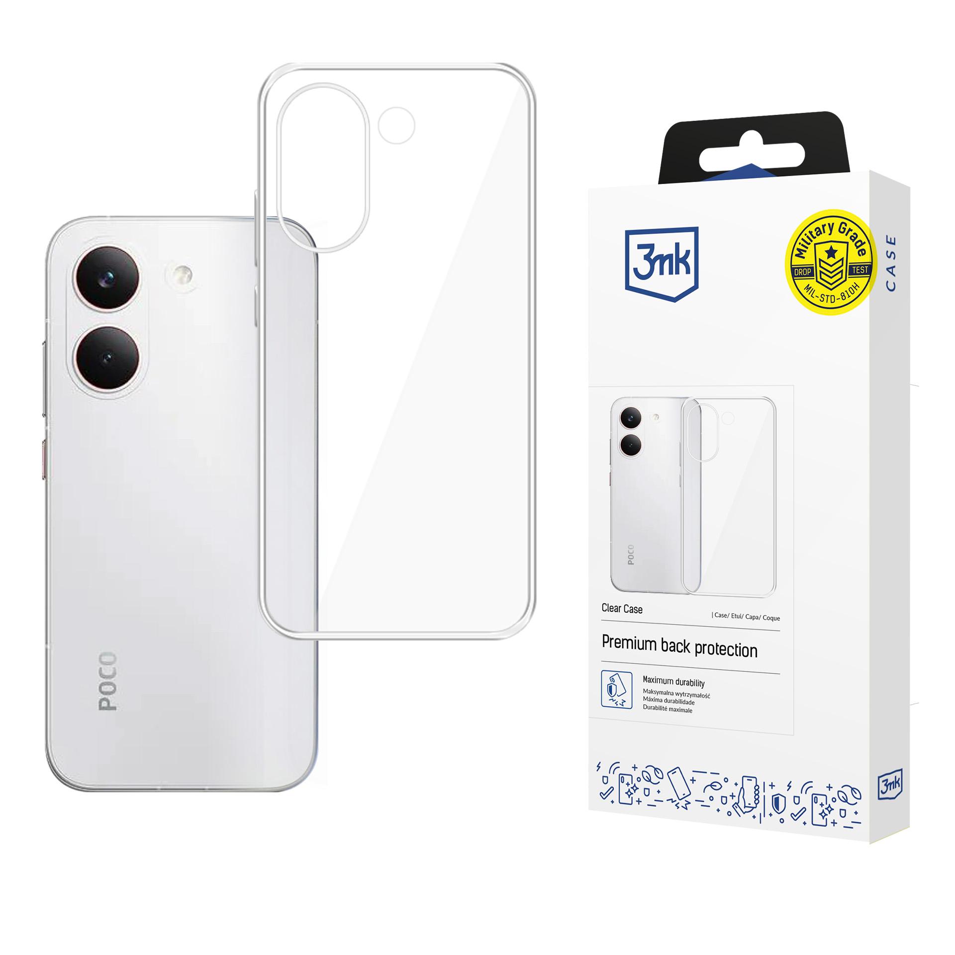 Poco X8 Pro - 3mk Clear Case