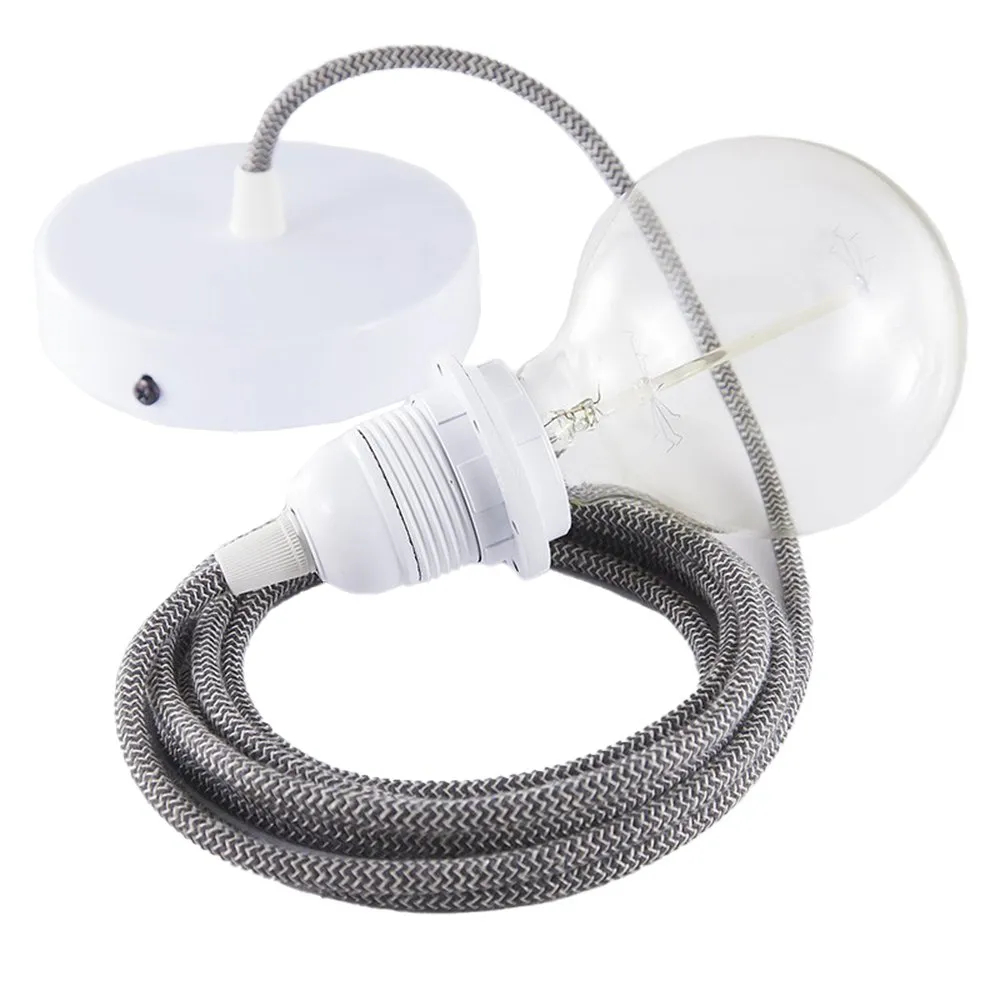 Hängelampe Creative Cables Rd74 Zigzag Diy Set 2 Meter