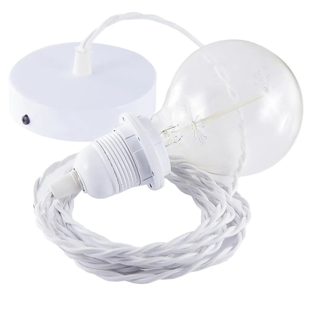 Hängelampe Creative Cables Tm01 Textilkabel 2m