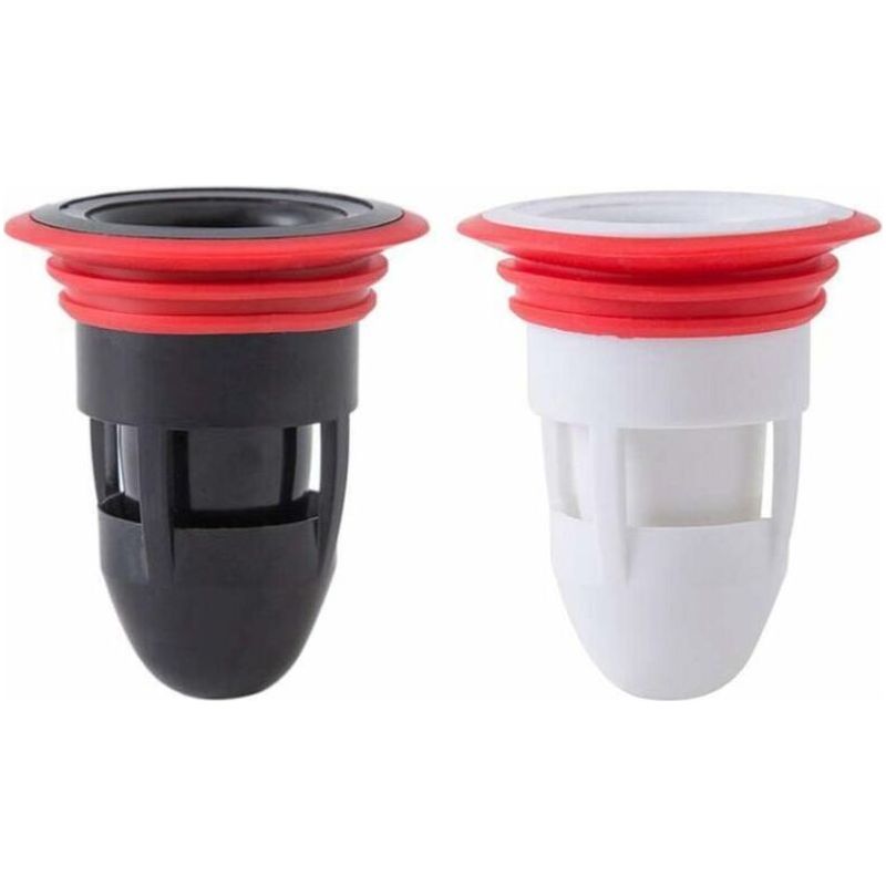 2x Bouchon Anti-odeur Pour Égout, Siphon De Sol Anti-refoulement Pour Douche, Cuisine Et Salle De Bain