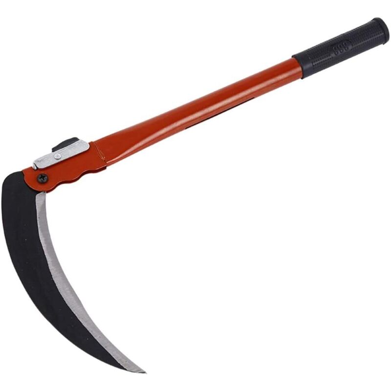 Faucille Multifonctionnelle En Acier Manganèse, Poignée Pvc Ergonomique Pour Jardinage, Agriculture Et Entretien Forestier