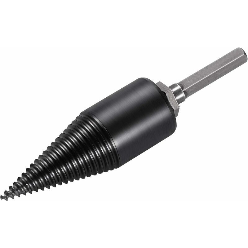 Cône De Fendage À Vis 32mm Pour Perceuse, Accessoire Robuste Et Efficace Pour Diviser Le Bois, Outil Durable
