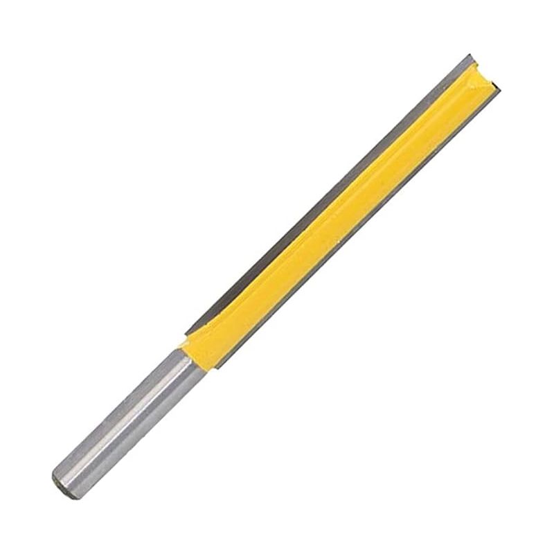 Fraise Droite Extra-longue 76,2mm Bois Dur Carbure Coupe Nette Sans Éclat Pour Défonçeuse Et Affleureuse