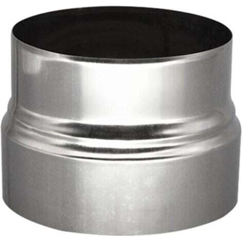 Réducteur De Conduit Fumée Inox 120mm Vers 110mm Pour Raccordement Poêle À Bois Ou Granulés