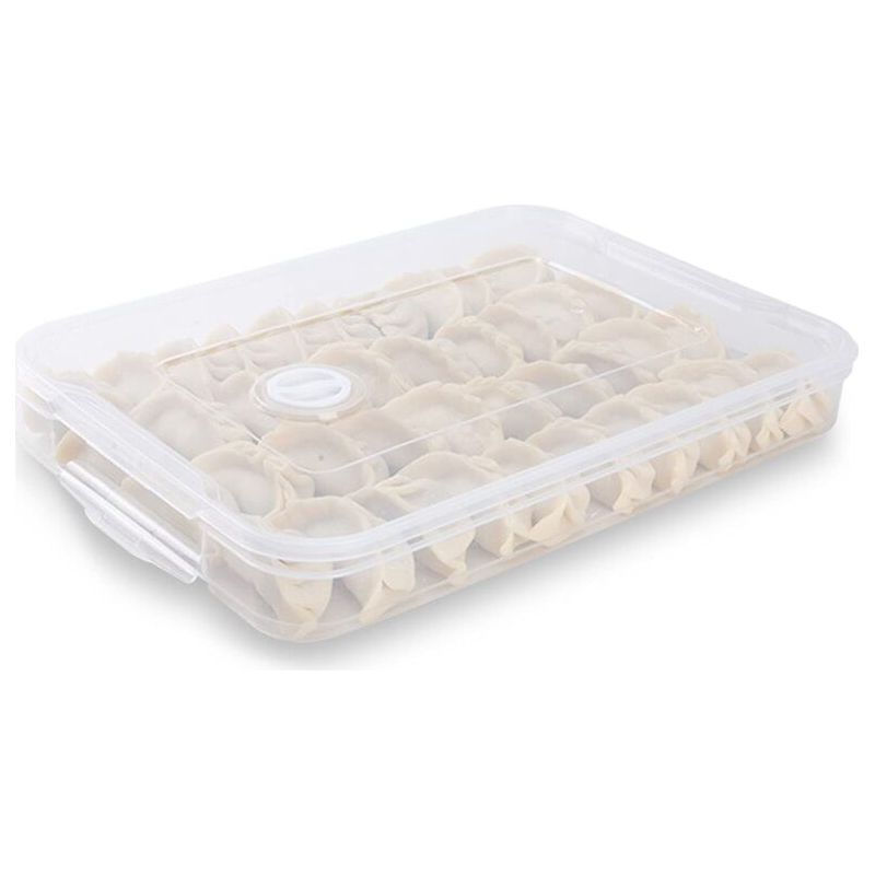 Boîte Alimentaire Rectangulaire Avec Couvercle, Organisateur Empilable Pour Réfrigérateur, Conservation Poisson Viande Fromage
