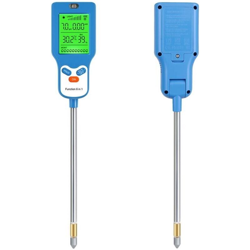 Testeur Ph Alimentaire Professionnel Avec Sonde Température, Compensation Automatique 0-60°c, Haute Précision Pour Eau Et Pâte