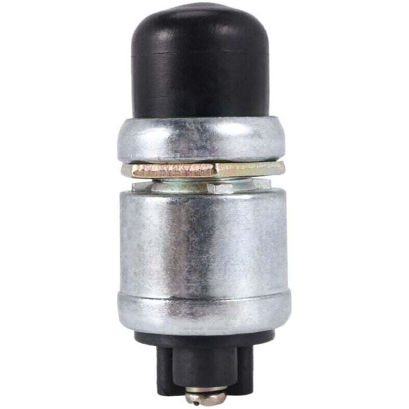 Bouton Poussoir Démarrage Moteur 12v 50a Étanche Momentané Haute Résistance Pour Voiture Moto Bateau