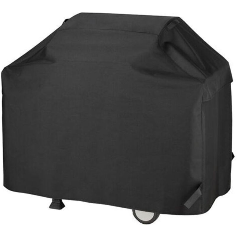 Housse De Protection Bbq Imperméable Et Anti-uv En Tissu Oxford, Couverture Résistante Au Vent Et À La Poussière Pour Barbecue À Gaz Ou Charbon