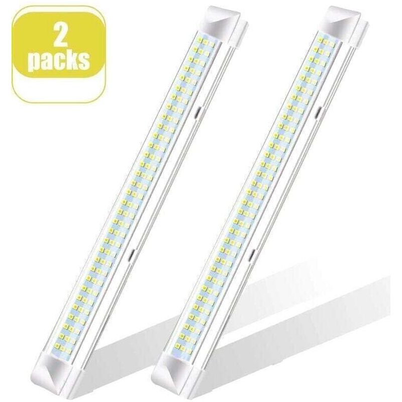 Barre Led 108 Leds 12v 700lm Avec Interrupteur, Éclairage Universel Pour Placard, Camping-car, Cuisine Et Voiture