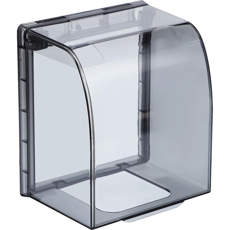 Capot De Protection Étanche Pour Prise Extérieure, Boîtier Plastique Surélevé Résistant Aux Intempéries Pour Jardin, Terrasse Et Balcon