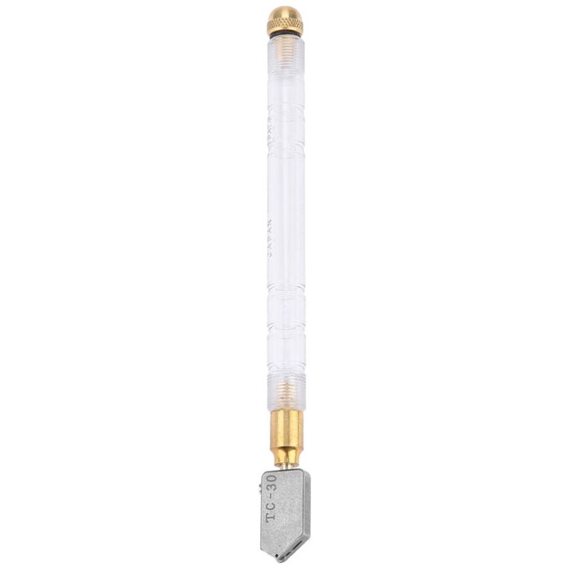 Coupe-verre Professionnel À Huile, Outil De Découpe Précis Avec Poignée Ergonomique En Plastique Pour Vitrier Et Verrier