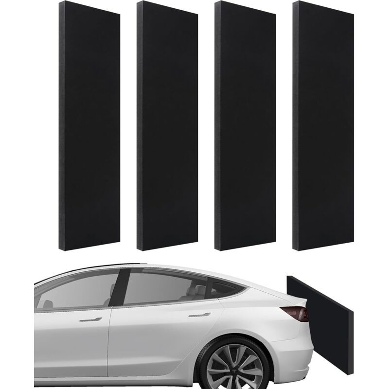 Lot De 4 Protections Murales Garage En Mousse, Coussins Anti-chocs Universels Pour Pare-chocs Et Portes De Voiture