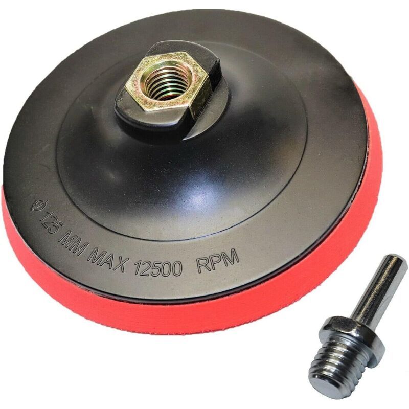 Plateau De Ponçage Auto-aggripant 150 Mm Avec Adaptateur Pour Ponceuse