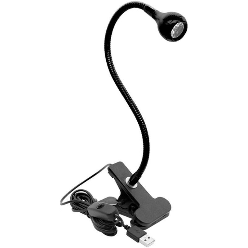 Lampe De Lecture À Clip Usb, 3 Modes De Couleur, Protection Des Yeux, Lumière De Nuit Pour Lit, Idéale Pour La Lecture Nocturne, Noir