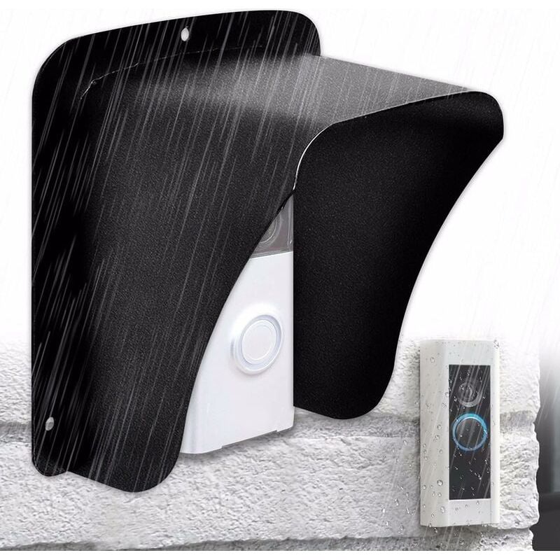 Couvercle Étanche Pour Sonnette Sans Fil, Protection Intempéries Caméra Et Clavier, Installation Rapide