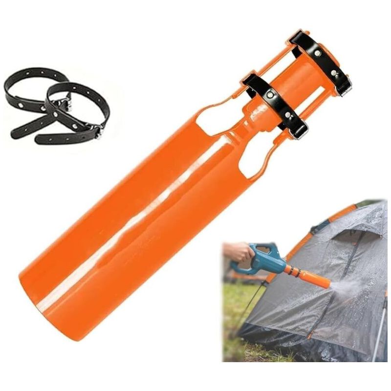 Rehausseur De Flux D'Air Pour Souffleur À Feuilles, Accessoire Double Anti-neige Et Intempéries, Orange