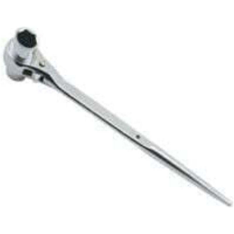 Clé À Cliquet Mixte 19-22 Mm Acier Robuste Mécanisme Rapide Pour Échafaudage Et Douilles Outil Multifonction