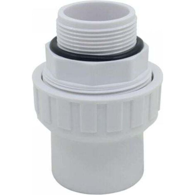 Raccord Union Pvc Mixte À Visser Et Coller, Embout Fileté Pour Pompe Et Filtre De Piscine Avec Joint Torique