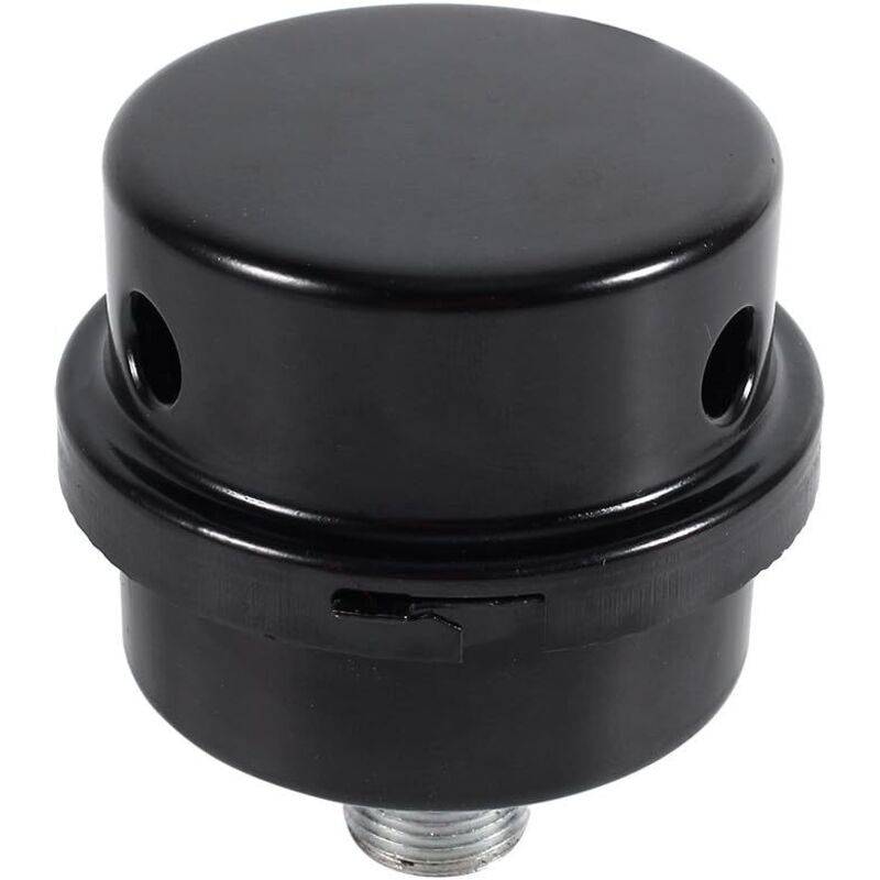 Filtre Silencieux Compresseur Air 16mm 3/8 Pouces Anti Bruit Installation Facile Compatible Compresseurs Sans Huile