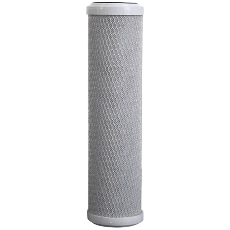Cartouche Filtration Charbon Actif 10 Pouces 254mm 5 Microns Pour Système Osmose Inverse