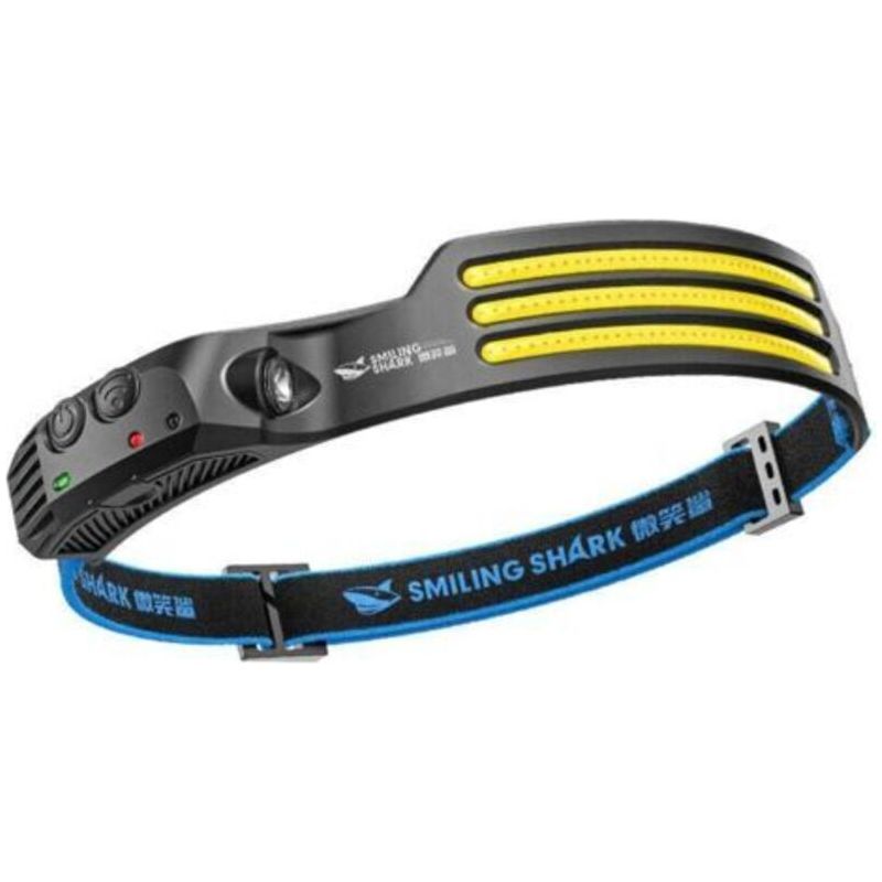 Lampe Frontale Led Rechargeable Usb 230° Super Lumineuse Capteur Mouvement Étanche Légère 100g Pour Camping Pêche Course