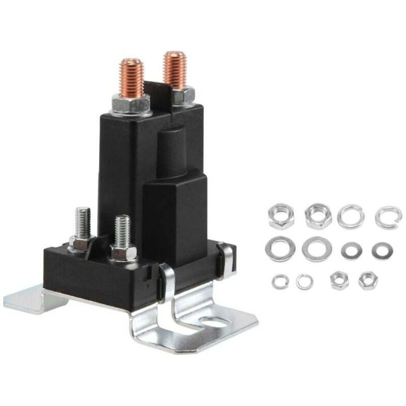 Relais Isolateur Batterie 12v 500a 4 Bornes Coupe Circuit Double Démarrage Véhicule Camping Car Bateau