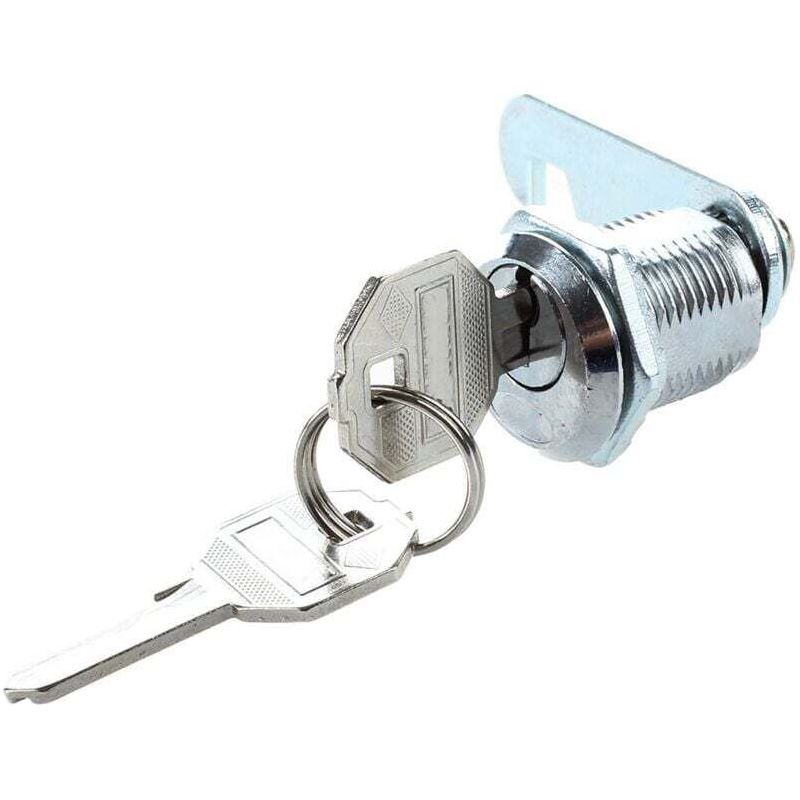 Serrure Boîte Aux Lettres 20mm En Alliage Aluminium Robuste Avec 2 Clés Pour Usage Intensif